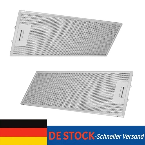 Metallfettfilter hinten - 2x,