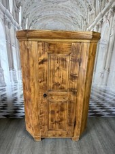 ANTIKER BAUERNSCHRANK SCHRANK 19 TES JHDT HOLZ MASSIV ABGEFASST KLEIDERSCHRANK