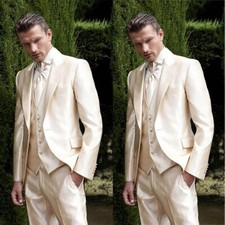 Champagner Herrenanzüge