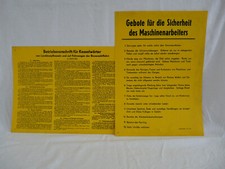 Original Schild Dampfmaschine