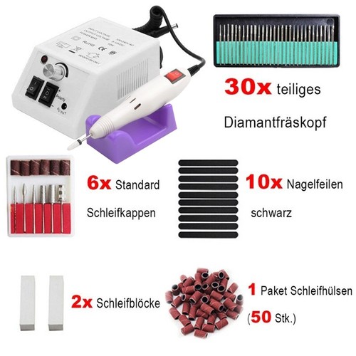 Nagelfräser elektrisch profi - nagelfräser,