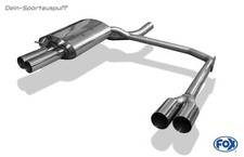 Fox Edelstahl Sportauspuff BMW