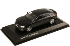 AUDI A5 8T 3.0 TDI V6 QUATTRO SPORTBACK PHANTOMSCHWARZ 1:43 NOREV (HÄNDLERMODELL)