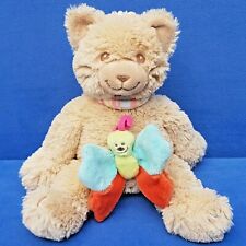 NOUKIES BÄR MIT KÄFER STOFFTIER SPIELUHR BEAR KUSCHELTIER KNISTER NOUKIE´S