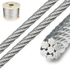 Drahtseil Edelstahl 7 x 7 Seil