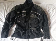 Motorradjacke Cycle Spirit Größe 2XL 56 Leder Textil mit Protektoren