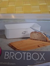 Brotkasten Neu Mit Schneidebrett Aus Holz
