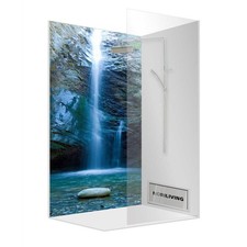 Duschrückwand Ecklösung