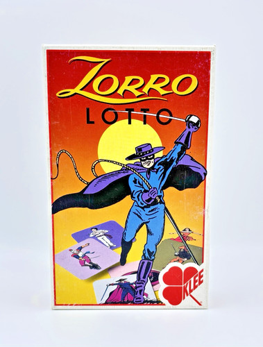Zorro lotto spiel - lotto, 1999