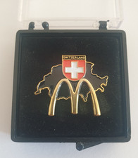 alter limitierter Mc Donald's Pin Schweiz - 200 Stück Auflage -