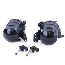 Projektor Nebelscheinwerfer mit Linse Schwarz Smoke passt für BMW 3er E90 E91