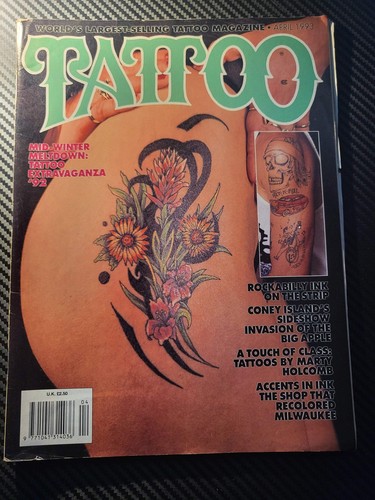 Tattoo magazine april 1993 - tattoo,