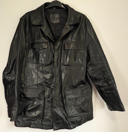 Red herring lederjacke herren - red,