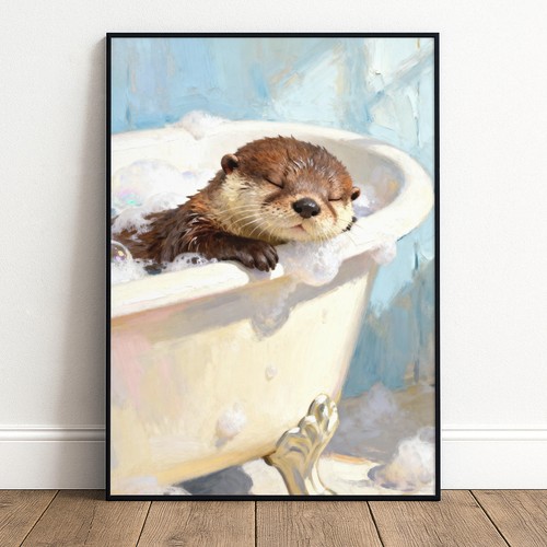 Faultier poster lustig - poster,