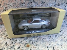 Porsche Design Modellauto 911 Turbo 997 silber WAP 02013216 Minichamps Consultin