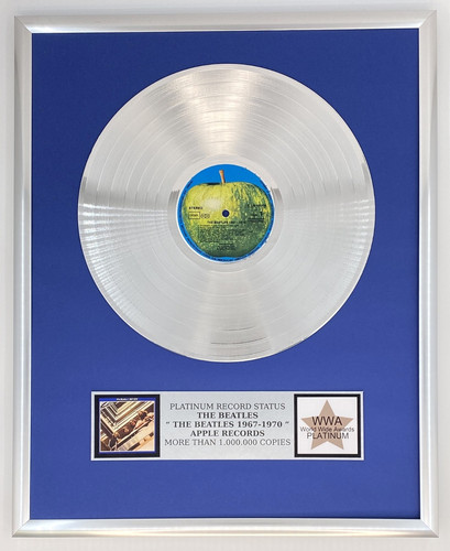 Platin goldene schallplatte - platin/goldene,