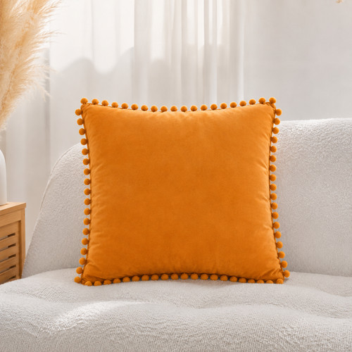 Deko kissen boho orange - 45,