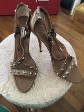 MANOLO BLAHNIK Sandalen,  einmaliges Design G. 39