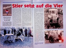 Schlepper Post 03/2011 Nordtrak Stier Modellreport - ein interessanter Bericht a