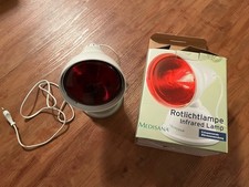 TOP und unbenutzt * Rotlichtlampe Infrared Lamp * Medisana