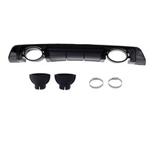 Heckdiffusor Schwarz glanz