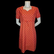 Vintage Sommerkleid Koralle