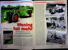 Schlepper Post 03/2014 Agria Einachser in einer seltenen Vorstellung auf 3 Seite