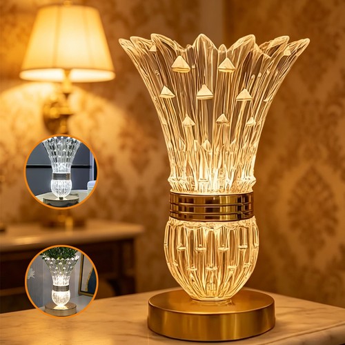 Farbe kristallvase - 3,