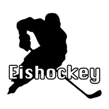 Eishockey - Aufkleber KFZ Auto