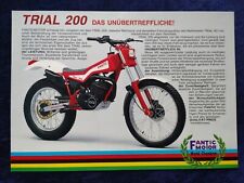 Fantic Motor Prospekt 09.1985 Trial 200
