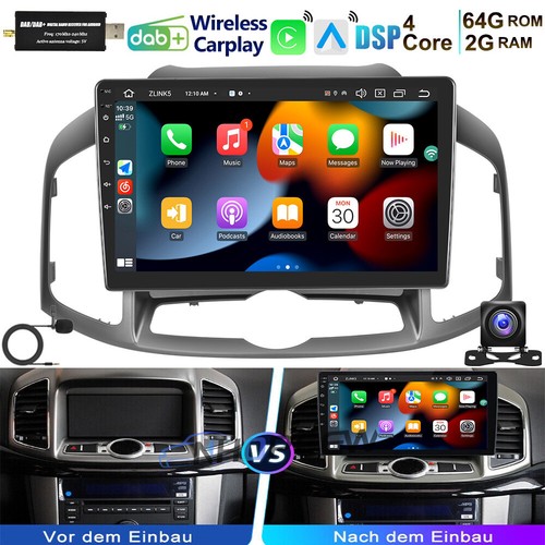 Dab carplay 64gb android 15 - 64gb,