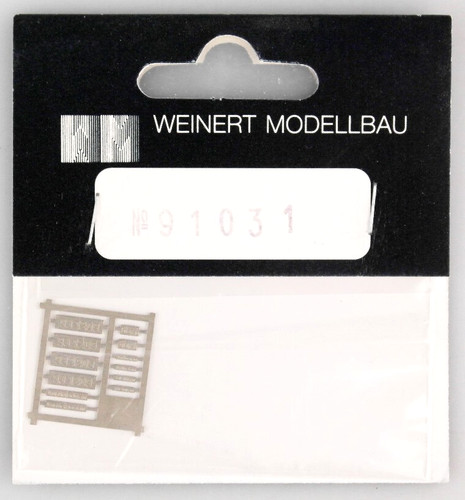 Weinert modellbau spur - modellbau, h0
