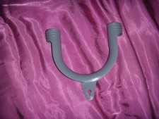 Schlauchhalter, grau, Durchmesser 12 cm, noch neu