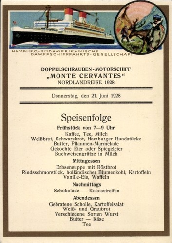Doppelschrauben motorschiff - ak, doppelschrauben-motorschiff