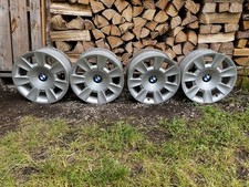 4 Original BMW-Alufelgen, Styling 83 - Sternspeiche, 7x15, für BMW E39  6751763