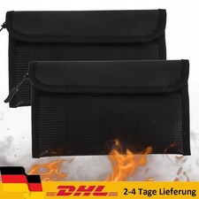 2X Feuerfeste Dokumententasche