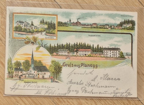 Planegg litho gruss aus - gruss,