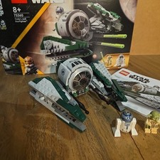 LEGO Star Wars 75360"YODAS Jedi Starfighter" - Inklusive Figuren und BA