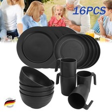 Geschirrset Kunststoff 16