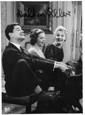 Walter Giller+ - seltenes original Autogramm auf Großfoto