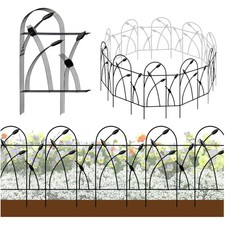 Metall dekorative Gartenzaun