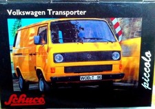 Schuco Piccolo 1:90 Volkswagen VW T3 Transporter blau/weiß Techno Classica 2009