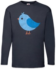 Blue Bird Langarm T-Shirt