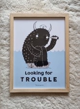 Druck von BLOOMINGVILLE "Looking for TROUBLE", top