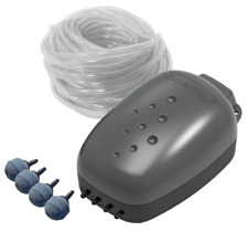 SuperFish Teich u.Aquarium Belüftungs-Set mit Schlauch,Luftstein Mini,1 und 2