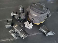 Canon EOS 650D mit viel Zubehör - Objektive, Akkus, Tasche, etc.