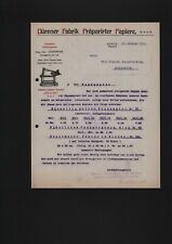 DÜREN, Brief 1913, Dürener Fabrik präparierter Papiere GmbH Licht-Pauspapier