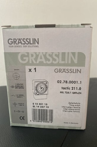 Grässlin zeitschaltuhr tactic - zeitschaltuhr,