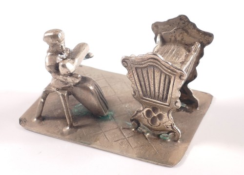 Silberfigur figur miniatur - figur,
