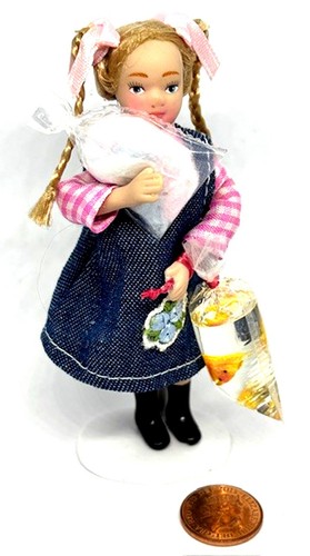 Puppenhaus mädchen kleid - mädchen,